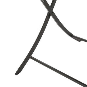 English Elm Christopher Knight Home® - RIAD Foldable Rectangle Dining Table Brown Multi Rattan – Sturdy Iron Frame, Seats 6, No Assembly Needed 61381.00MBRN