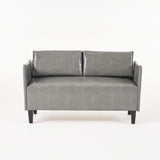 Christopher Knight Home® - Noble House - Nyx Modern Faux Leather Upholstered Loveseat