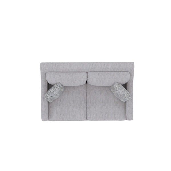 English Elm Wallace & Bay - Gray Loveseat - Cozy River Sand Gray Fabric For Effortless Style And Everyday Comfort In Any Space B361P384436-GIGA