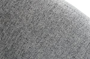 Vig Furniture Modrest Peyton - Stylish Grey Wingback Accent Chair With Tapered Black Metal Legs For Modern Homes Grey  Vgswsac336-gry-chair