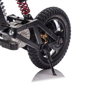 English Elm 24v 250w Kids Off-road Electric Motorcycle with Led Lights Bluetooth and Rear Suspension W1578P203984