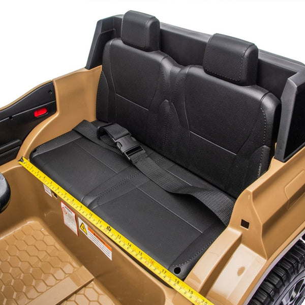 English Elm Lexus Gx550 Two Seat Kids Ride on with 24v Power Remote Control and Suspension Champagne W1578P416234