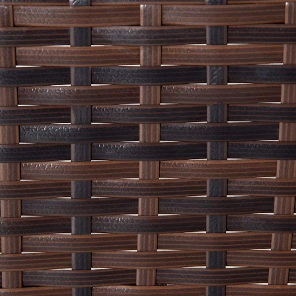 English Elm Outsunny Outdoor Wicker Rocking Chair - Wide Seat, Soft Cushion, Weatherproof Rattan Design For Patios W2225P174024-GIGA