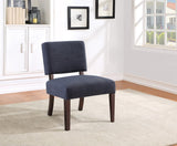 OSP Home Furnishings Jasmine Accent Chair Navy