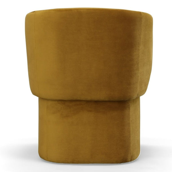 VIG Furniture Vassar Burnt Umber Velvet Dining Chair With Plush Foam, Ergonomic Back, Sturdy 264 Lb Capacity VGEUMC-9707CH-A-BR-DC