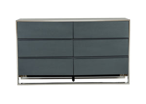 VIG Furniture Modrest Jolene - Modern Grey Bedroom Set VGBBMA2013-SET