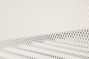 English Elm Adam Twin Over Twin Metal Bunk Bed In Black With White Mesh Guardrails - Safe, Stylish, Space-Saving! B083P170084