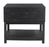 Surat Side Table Black 109846 Zuo Modern