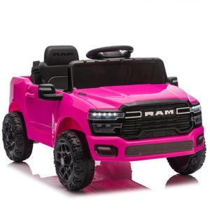English Elm Licensed Dodge Ram 3500 12v Kids Ride on Truck with Parental Remote and Rear Suspension W1578P346251