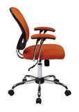 OSP Home Furnishings Juliana Task Chair Orange