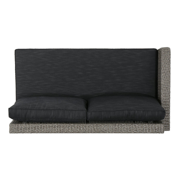 English Elm Christopher Knight Home® - Tahiti Sofa Set - Right Armrest In Grey - Stylish, Durable Sectional For Indoor & Outdoor Relaxation 60125.00RMBK