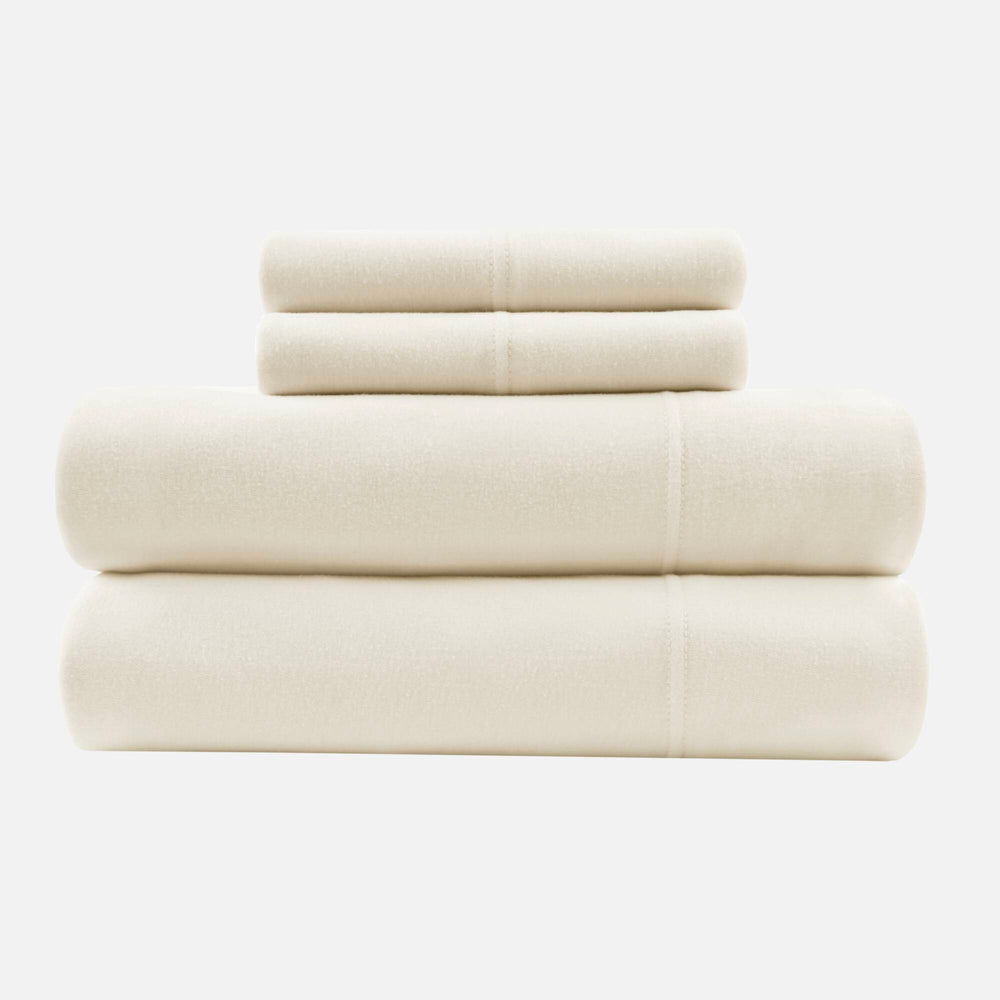 English Elm Cotton Blend Jersey Knit All Season Sheet Set For King Beds - Soft, Breathable, Cozy Comfort B035P294168