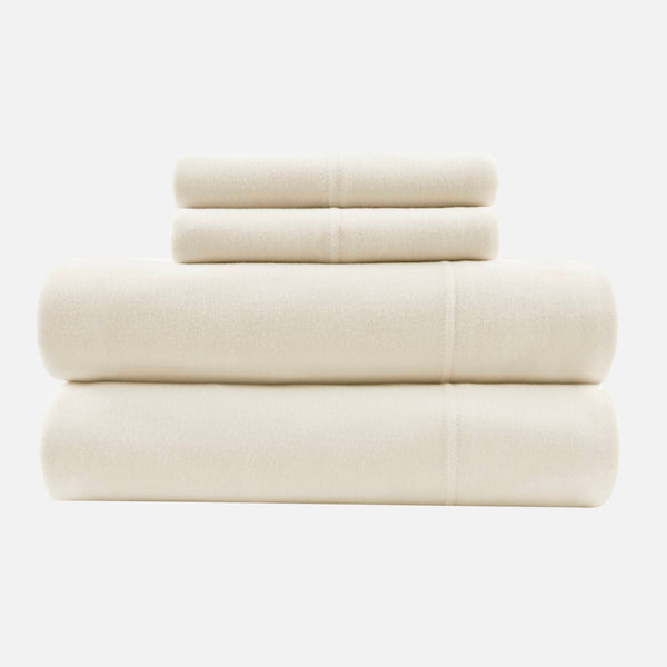 English Elm Cotton Blend Jersey Knit All Season Sheet Set For King Beds - Soft, Breathable, Cozy Comfort B035P294168