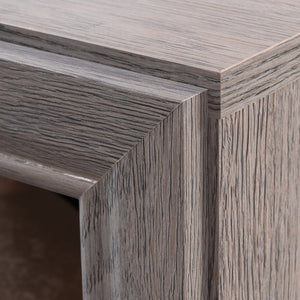 English Elm L-Shaped Desk - Spacious Brown Finish Workspace With Storage, Cord Management & Easy Assembly Options B356P367842