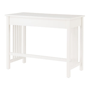 OSP Home Furnishings Sierra Writing Desk White Finish
