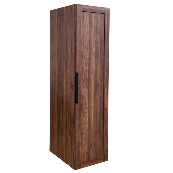 English Elm Kitchen Pantry Cabinet Freestanding Melamine Storage with Shelves for Dining Room Walnut W331P435939