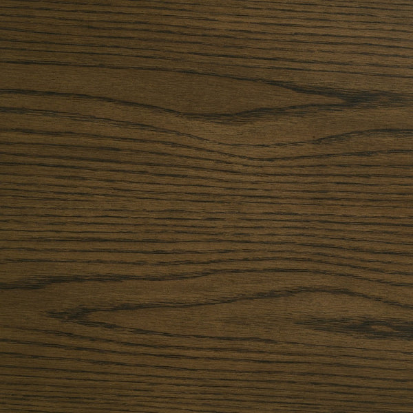 English Elm Square Engineered Wood Cocktail Table Matte Black Pedestal Base Modern Living Room B016P469766