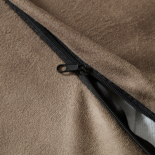 English Elm 128.74 Inch Modern Curved Sectional Sofa - 5-Seat Leathaire Couch For Stylish Living Rooms & Offices W2582S00140