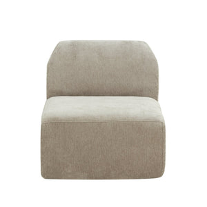 English Elm 111" Curved Sectional Sofa Set Plush Lamb Wool Upholstery Deep Seat Ottoman Lounge Espresso N767P371305E