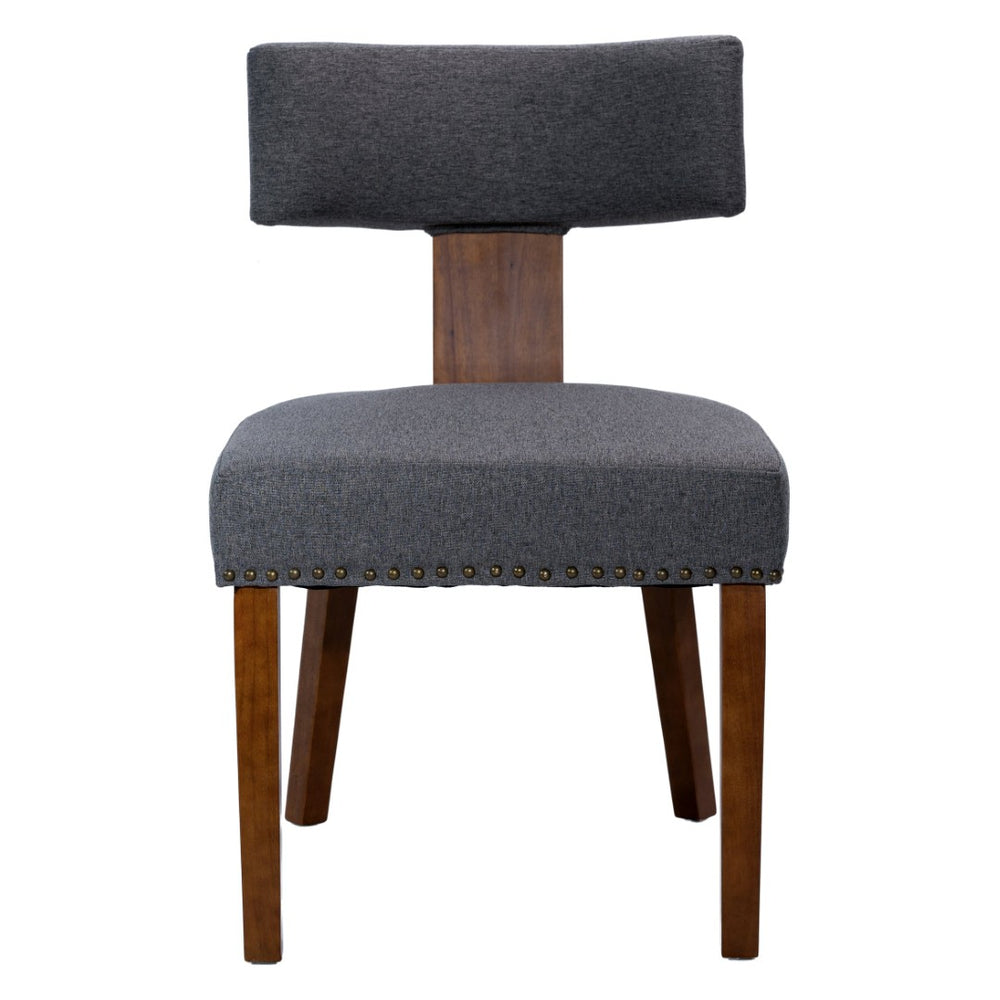 English Elm French Country Barstools Solid Wood Cabriole Legs Upholstered Cushion Set of 2 W1622P411743