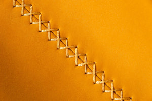 VIG Furniture Dave Modern Orange Leatherette Bar Stools Set Of 2 — Mid-Century Saddle Seats, Brushed Steel Legs, 300Lb Capacity VGHR5368/B-ORG-BS