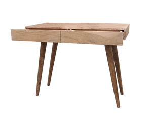 Moti Benedict Gray 2-Drawer Desk, Light White Wash 78107004