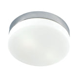 9'' Wide 1-Light Flush Mount - Satin Nickel - Includes LED Bulb 7811FM/22-LED Elk Lighting