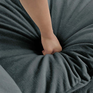 English Elm Sofa Set Of 2 Modern Chenille Couch, Deep Seat Comfort For Versatile Living Room Layouts, Gray W714S00994-GIGA