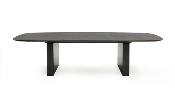 VIG Furniture Modrest Calhoun - Modern Smoked Oak Extendable Dining Table VGDWJ3572-2-BRN-DT