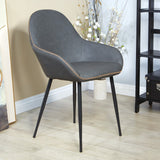 OSP Home Furnishings Piper Chair Smoke