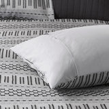 INK+IVY Rhea Mid-Century Cotton Jacquard Comforter Mini Set II10-1101 Gray/Black