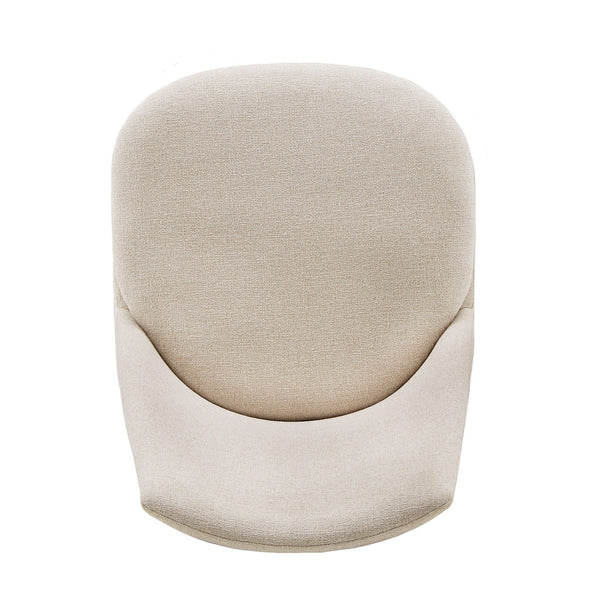 Aurthur Velvet Upholstered Dining Chair Mid-century Style with Splayed Wood Legs