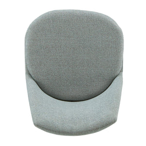 Aurthur Velvet Upholstered Dining Chair Mid-century Style with Splayed Wood Legs
