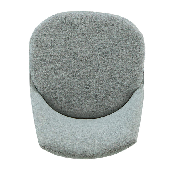 Aurthur Velvet Upholstered Dining Chair Mid-century Style with Splayed Wood Legs