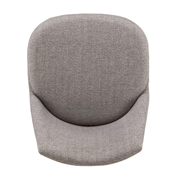 Aurthur Velvet Upholstered Dining Chair Mid-century Style with Splayed Wood Legs