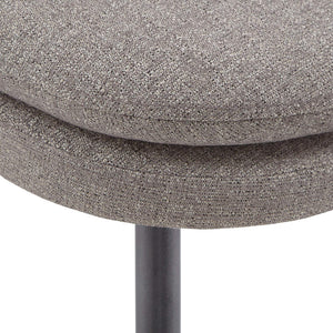 Aurthur Velvet Upholstered Dining Chair Mid-century Style with Splayed Wood Legs