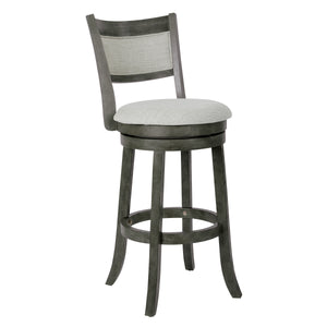 OSP Home Furnishings Swivel Stool 30" Grey