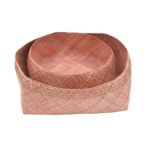 Pink Begonia Woven Bowl 784050 Elk Home