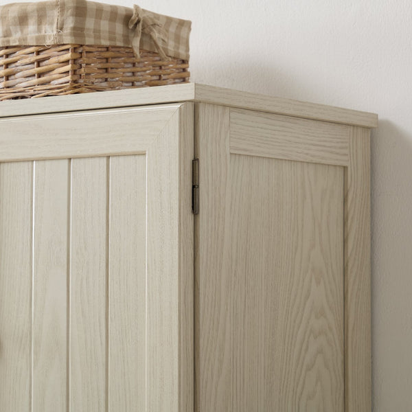 English Elm 72.4" Tall Storage Cabinet with 8 Doors and 4 Shelves, Oak Finish Large Freestanding Organizer for Home White W2275P292650