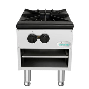English Elm 80,000 Btu Single Burner Commercial Gas Range for High Volume Stock Pot Cooking W3629P462150