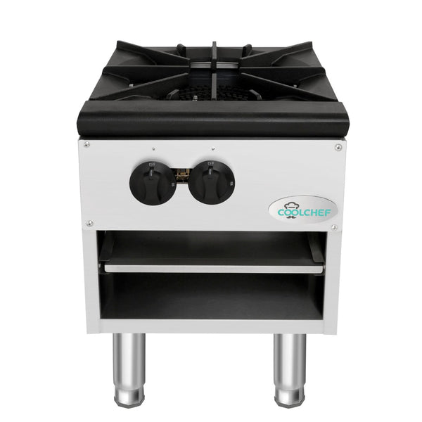 English Elm 80,000 Btu Single Burner Commercial Gas Range for High Volume Stock Pot Cooking W3629P462150