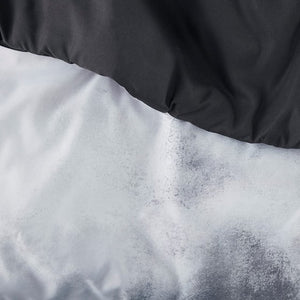 English Elm Full/Queen Watercolor Tie Dye Comforter Set with Piped Microfiber, Antimicrobial Throw Pillow Included B035P203247