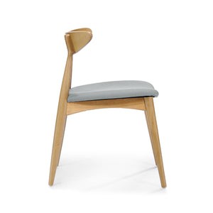 English Elm Christopher Knight Home® - Set Of 2 Retro-Inspired Rubberwood Chairs With Ergonomic Support & Plush Cushions For Comfort N759P307037B