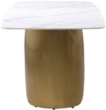 Niya White Dining Table 785-T Meridian Furniture