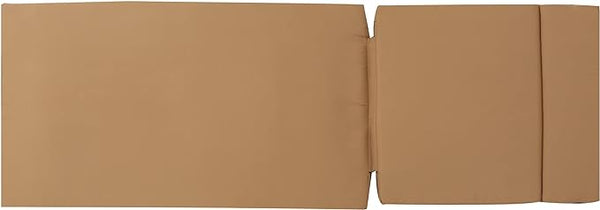 English Elm Christopher Knight Home® - 52005.00Cush-Car Plush Outdoor Chaise Lounge Cushion In Caramel - Weather-Resistant & Secure Fit N775P230263M