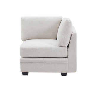 English Elm Christopher Knight Home® - 7-Piece Reversible Modular Corner Sectional - Beige Fabric, Flexible Seating For Modern Living Spaces N771P345839_N771P345840_N771P345841_N771P345842M