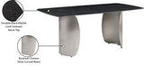 Niya Black Dining Table 786-T Meridian Furniture