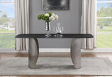 Niya Black Dining Table 786-T Meridian Furniture