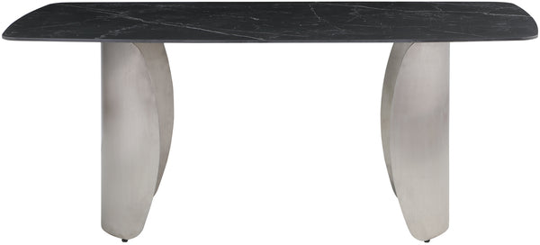 Niya Black Dining Table 786-T Meridian Furniture