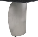 Niya Black Dining Table 786-T Meridian Furniture